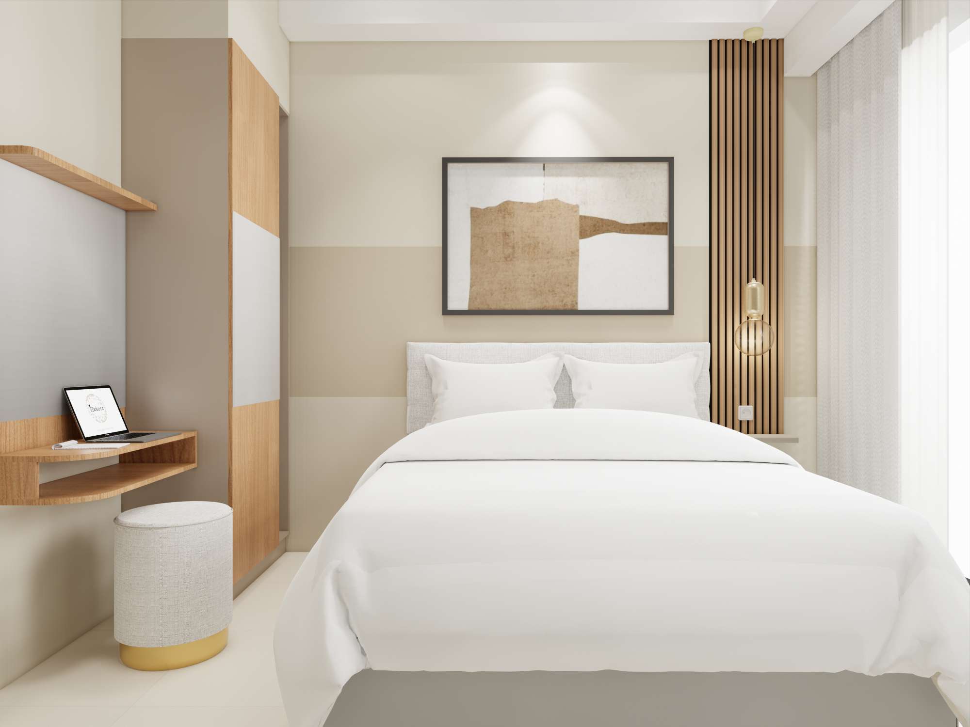 2 Bedroom Deluxe Style - Kamar Kedua - iDekore